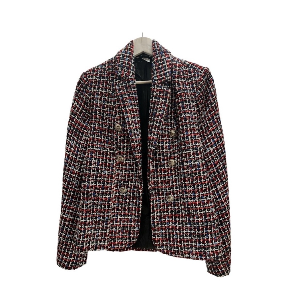 VENUS Tweed Cape Blazer